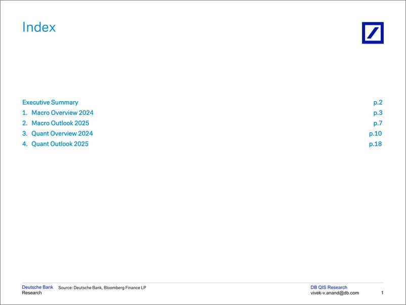 《Deutsche Bank-Quantitative Musing 2025 Quant Outlook-112643999》 - 第2页预览图