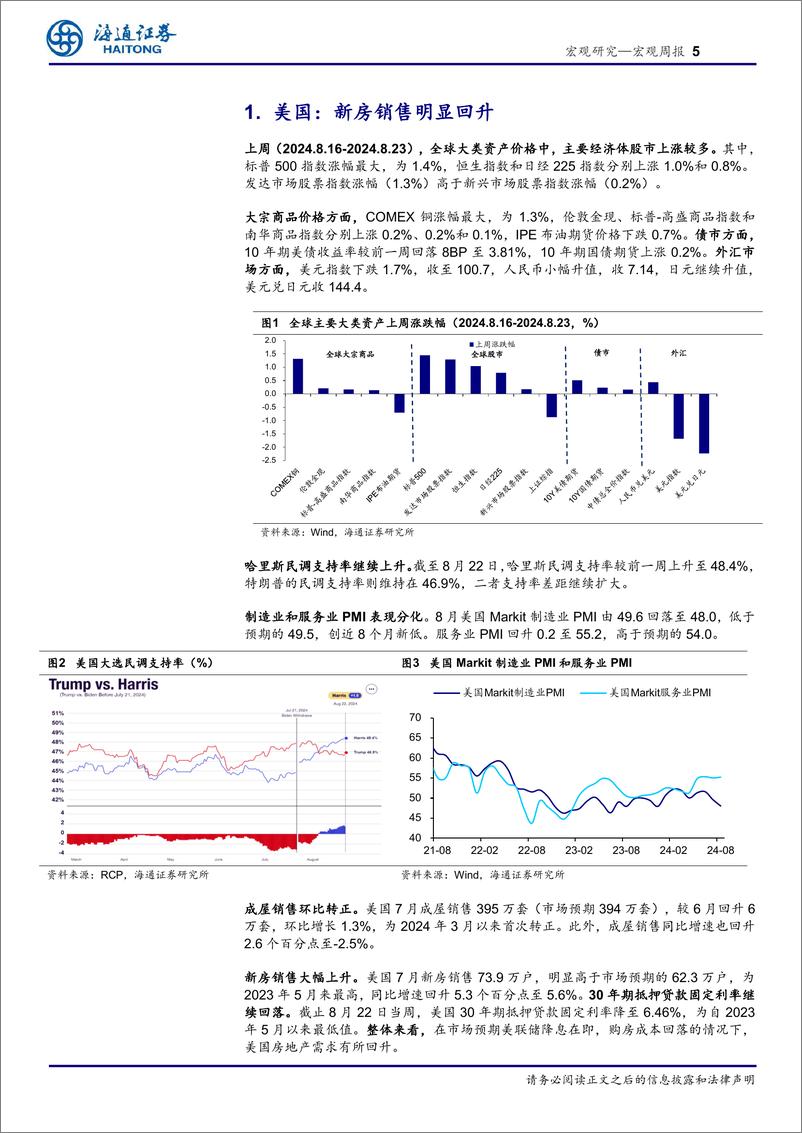 《海外经济政策跟踪：美联储或降息在即-240825-海通证券-10页》 - 第5页预览图