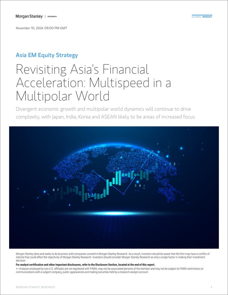 《Morgan Stanley Fixed-Asia EM Equity Strategy Revisiting Asias Financial Acceler...-111489209》 - 第1页预览图