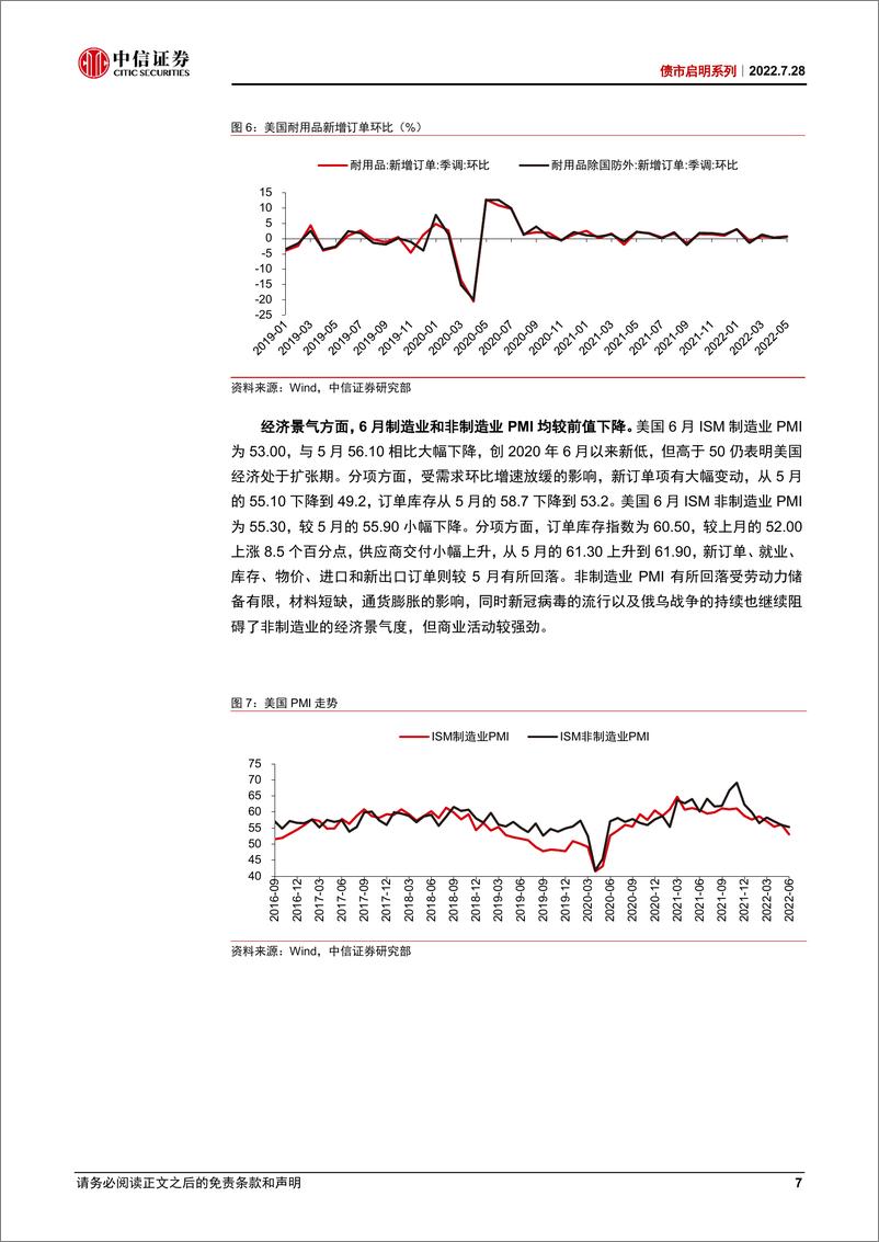 《债市启明系列：7月美联储议息会议点评，美联储转鸽，加息放缓时点趋近-20220728-中信证券-36页》 - 第8页预览图