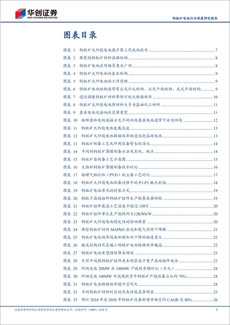 《钙钛矿电池行业深度研究报告：钙钛矿产业化进程提速，奔赴星辰大海》 - 第5页预览图