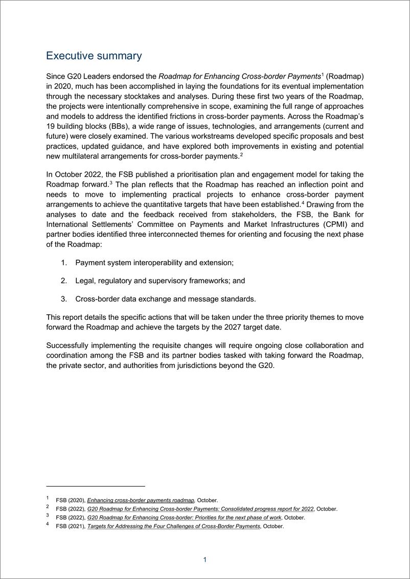 《FSB-G20加强跨境支付的路线图（英）-17页》 - 第6页预览图