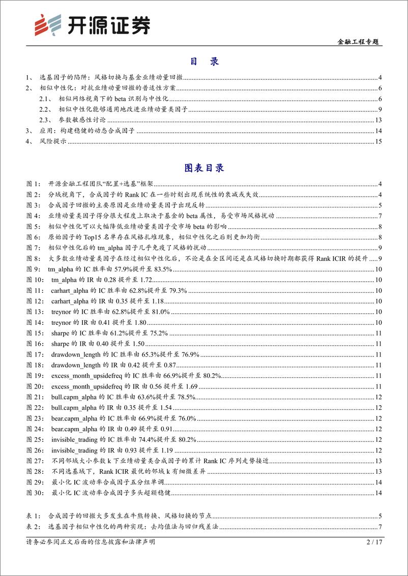 《开源证券-基金研究系列-30-：选基因子改进：基金业绩动量中的beta识别与剥离》 - 第2页预览图