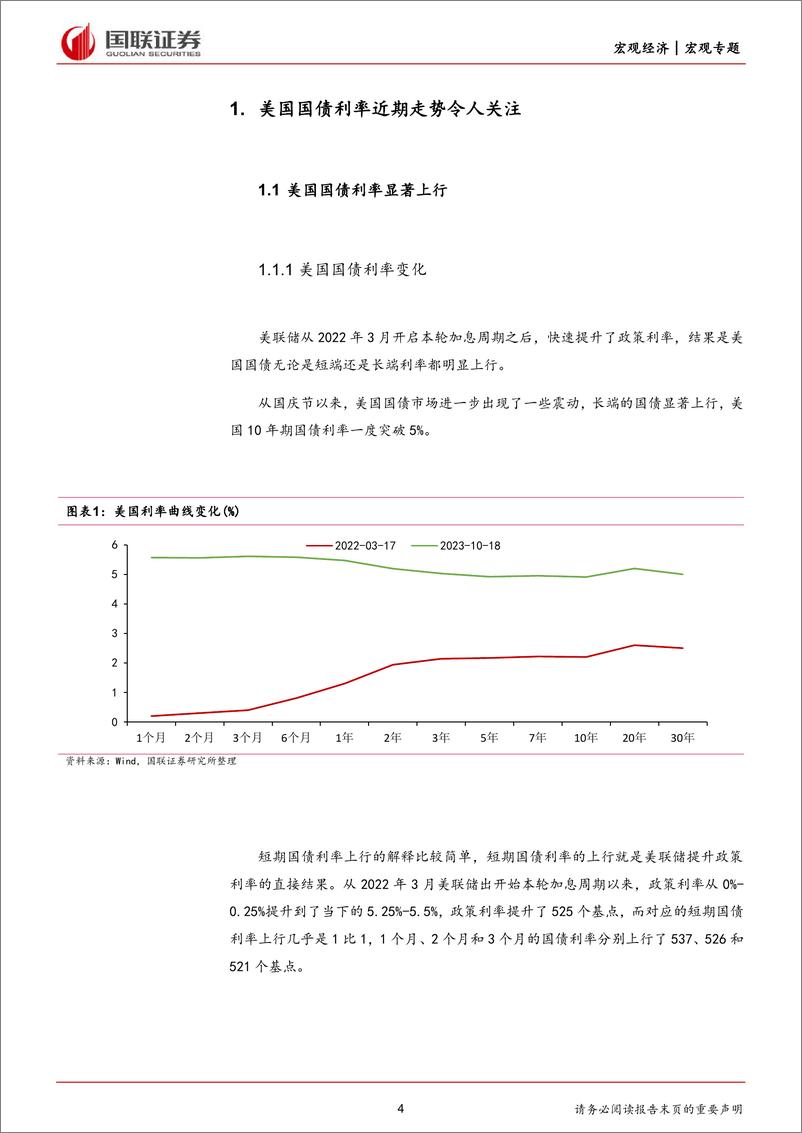 《美国国债近期波动的复盘和研究：10年期美债破5%，70时代会重演吗？-20231027-国联证券-38页》 - 第5页预览图