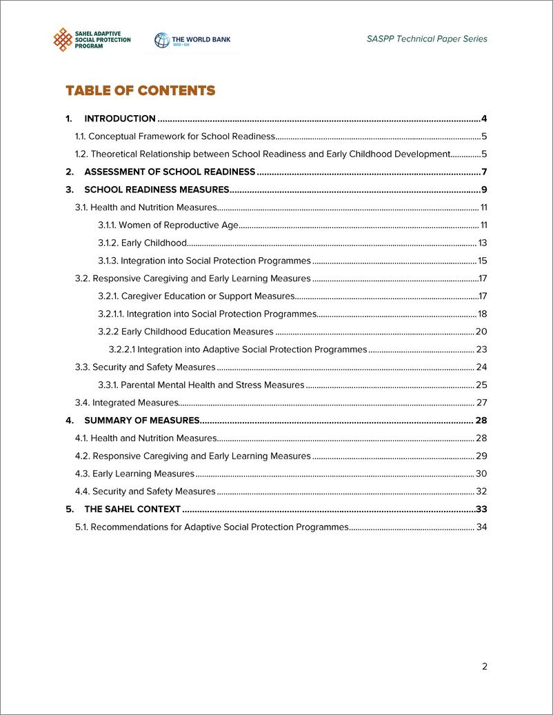 《世界银行-提高萨赫勒地区的入学率：适应性社会保护方案的作用（英）-2024.4-35页》 - 第2页预览图