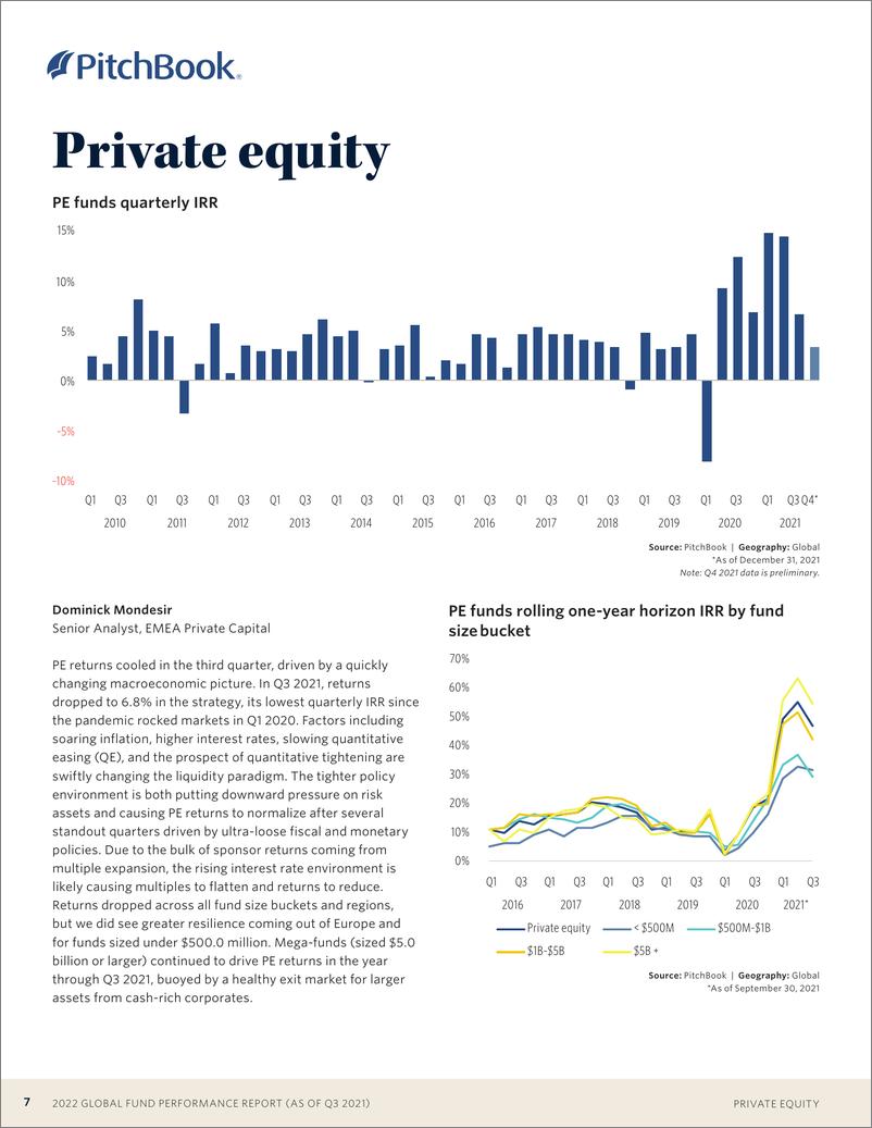 《PitchBook-全球基金业绩报告（英）-2022-24页》 - 第8页预览图