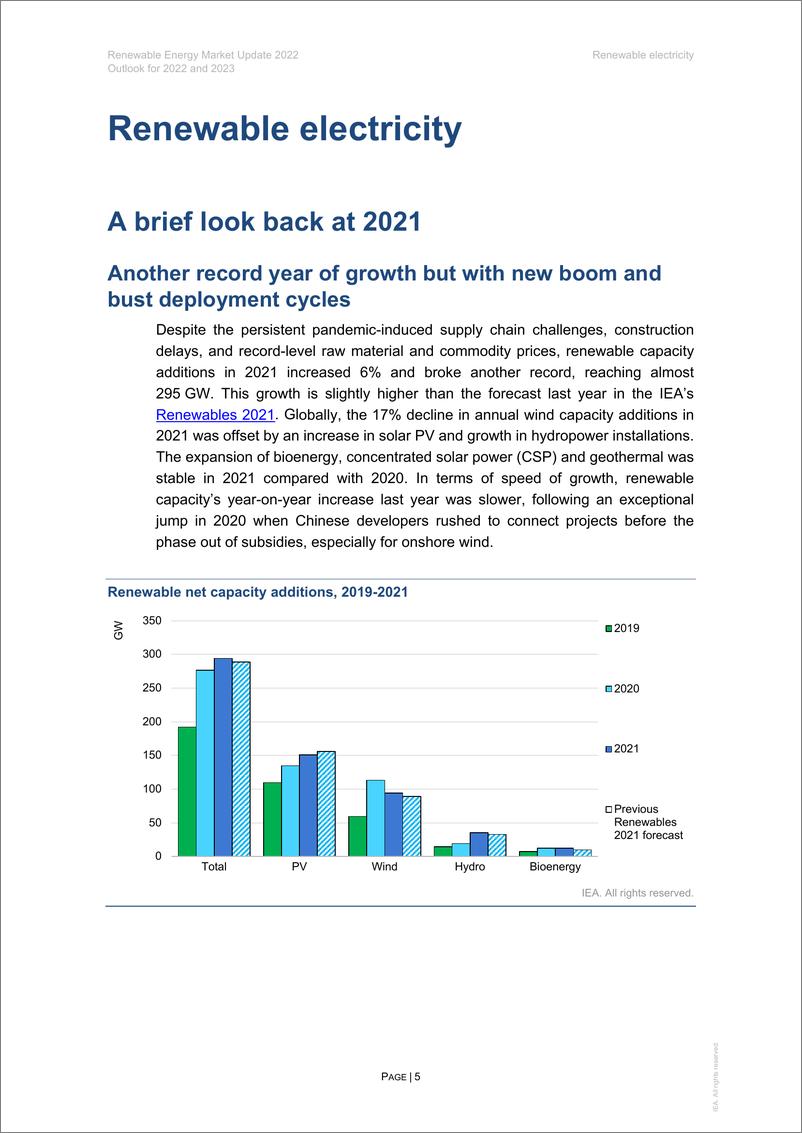 《全球可再生能源市场更新—2022年和2023年展望-29页》 - 第7页预览图