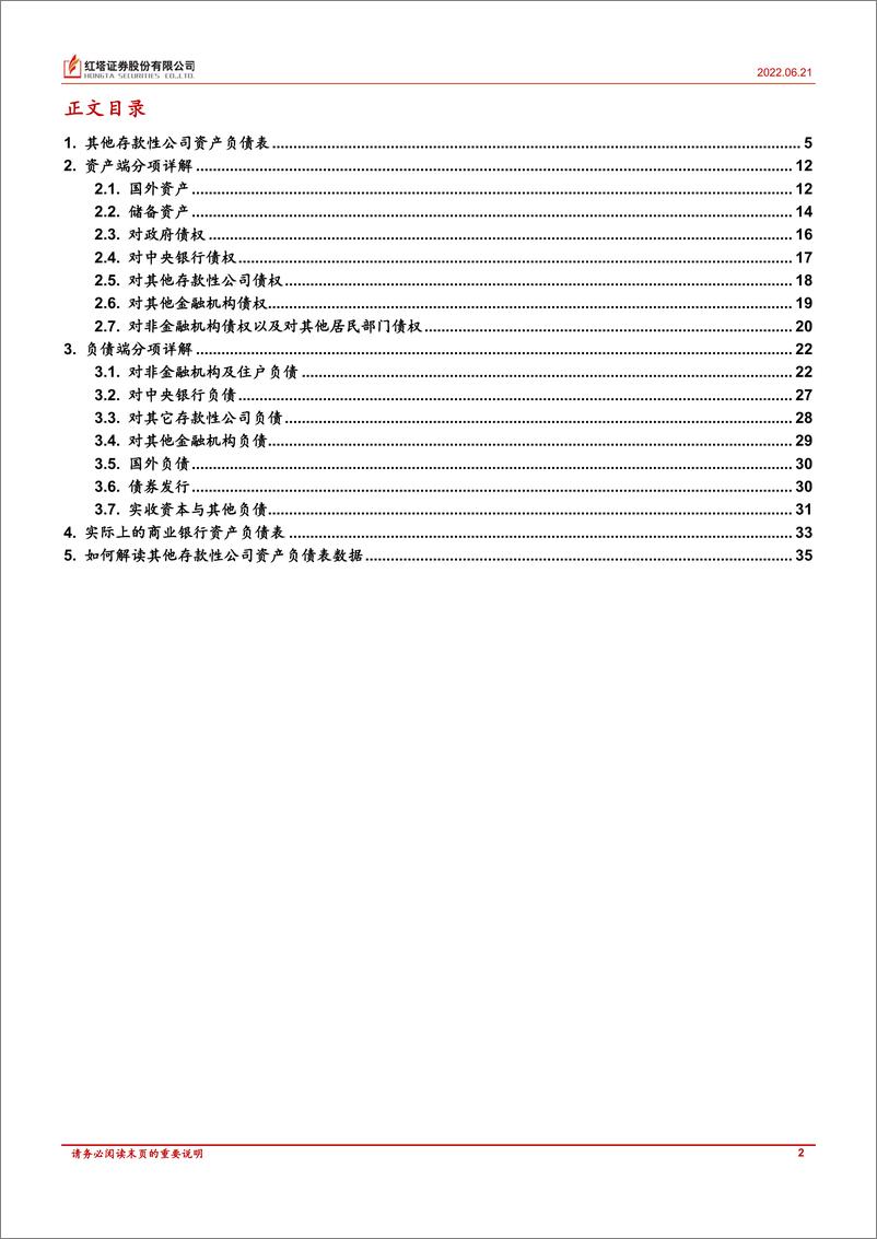 《策略深度报告：其他存款性公司资产负债表-20220621-红塔证券-39页》 - 第3页预览图