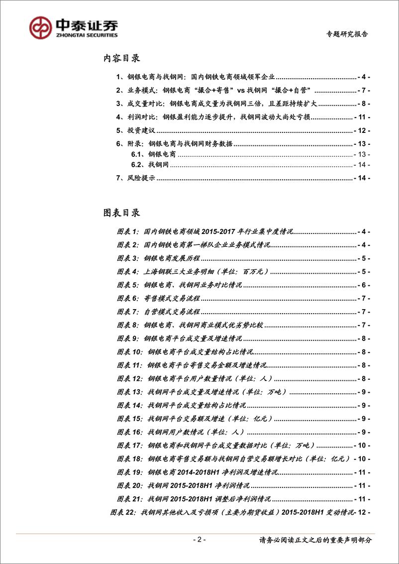 《计算机行业：对比分析，上海钢联＆找钢网-20190214-中泰证券-15页》 - 第3页预览图