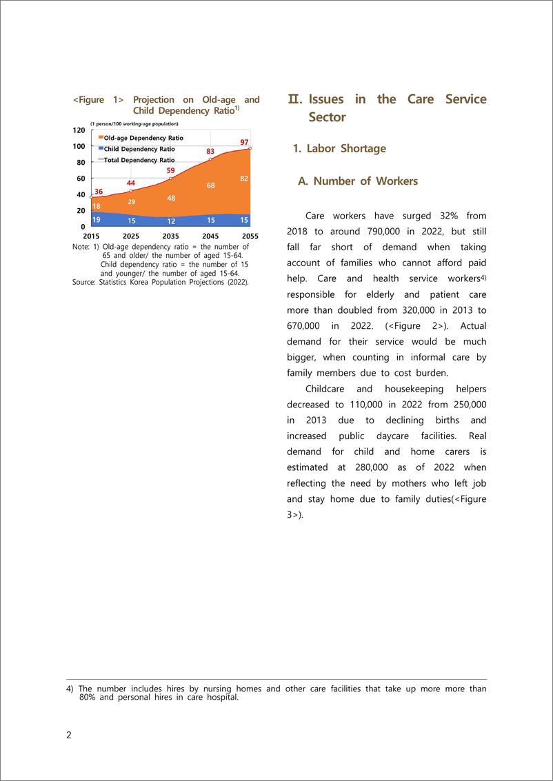 《韩国央行-缓解护理服务部门的劳动力短缺和成本负担[BOK发布说明2024-6]（英）-47页》 - 第3页预览图