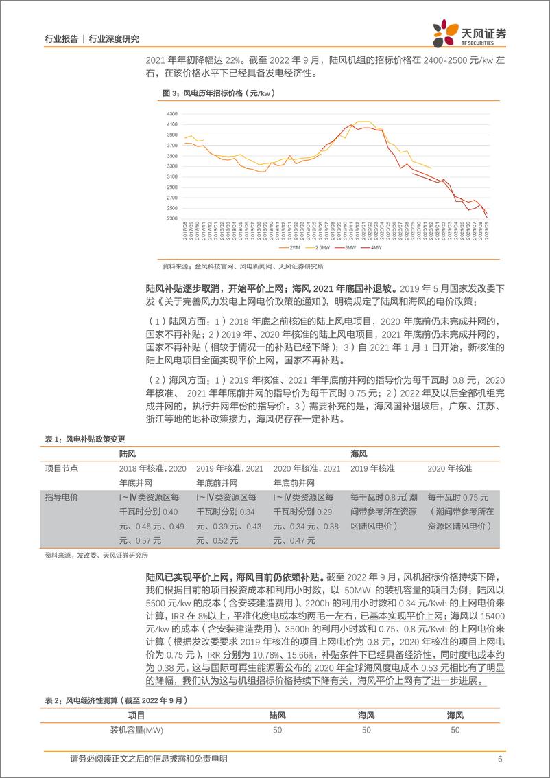 《风电行业：从风电锻件+风电轴承看恒润股份的核心竞争力-20221221-天风证券-39页》 - 第7页预览图