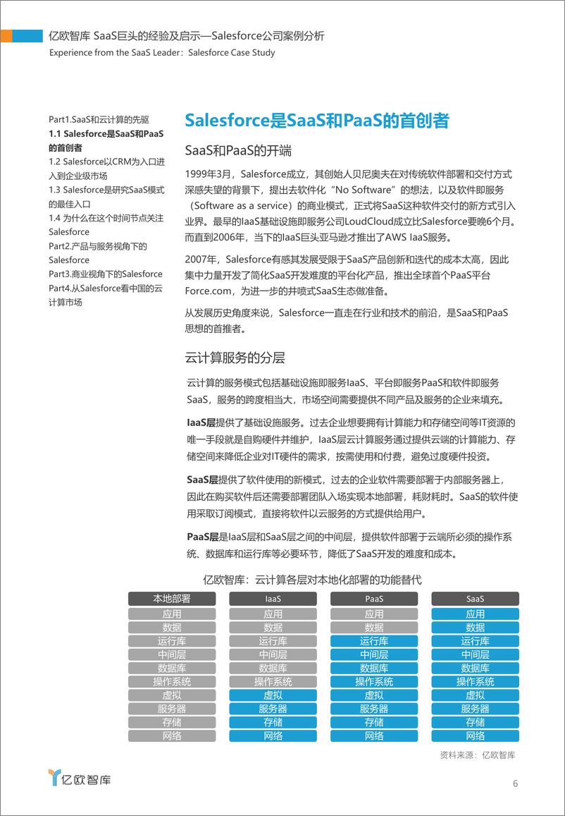 《SaaS巨头的经验及启示——Salesforce公司案例分析》 - 第6页预览图