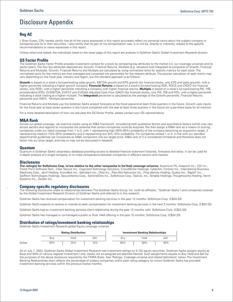 《Softchoice Corp. (SFTC.TO Good 2Q results offset by lower FY22 EBITDA guide(1)》 - 第7页预览图