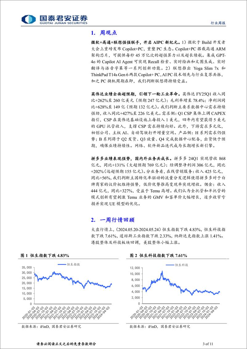 《海外科技行业2024年第44期：微软生态级Agent亮剑，引领AI生产力革命-240527-国泰君安-11页》 - 第3页预览图