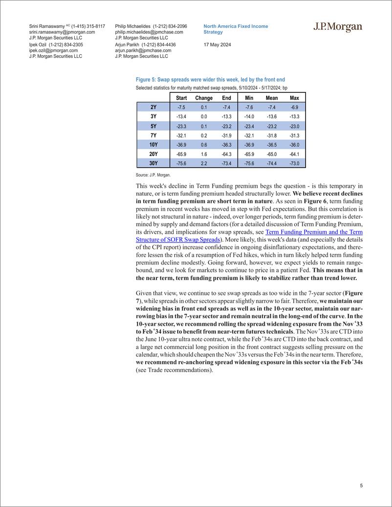 《JPMorgan Econ  FI-Interest Rate Derivatives Another brick in the vol-108279425》 - 第5页预览图