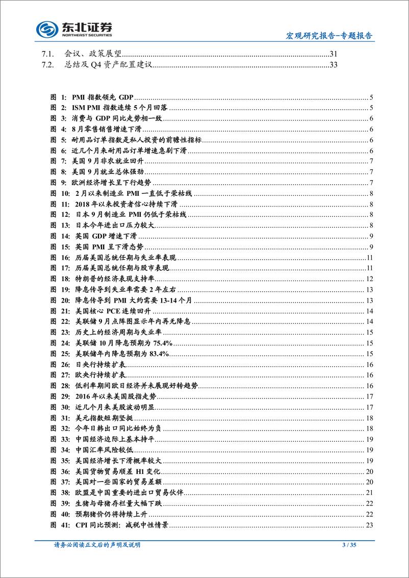 《宏观专题报告：2019年四季度宏观经济及资产配置展望-20191014-东北证券-35页》 - 第4页预览图