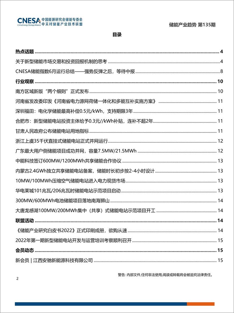 储能研究-《储能产业趋势》2022年6月-21页 - 第3页预览图