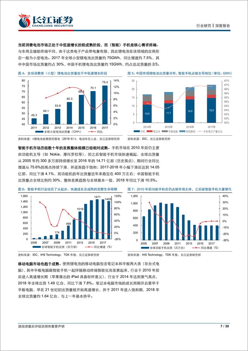 《电气设备行业：从消费电池看国内电池龙头竞争力，新市场，老对手；中国芯，再进击-20190602-长江证券-30页》 - 第8页预览图