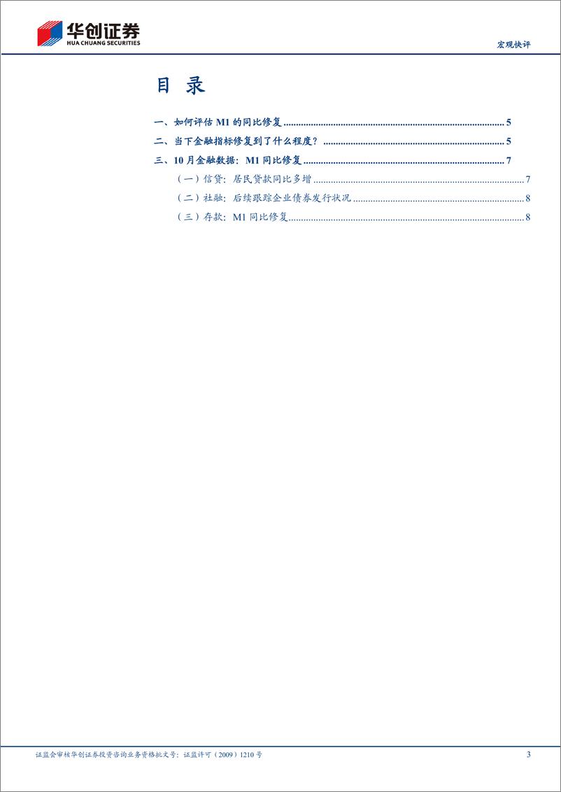 《【宏观快评】2024年10月金融数据点评：如何评估M1同比的修复-241112-华创证券-12页》 - 第3页预览图