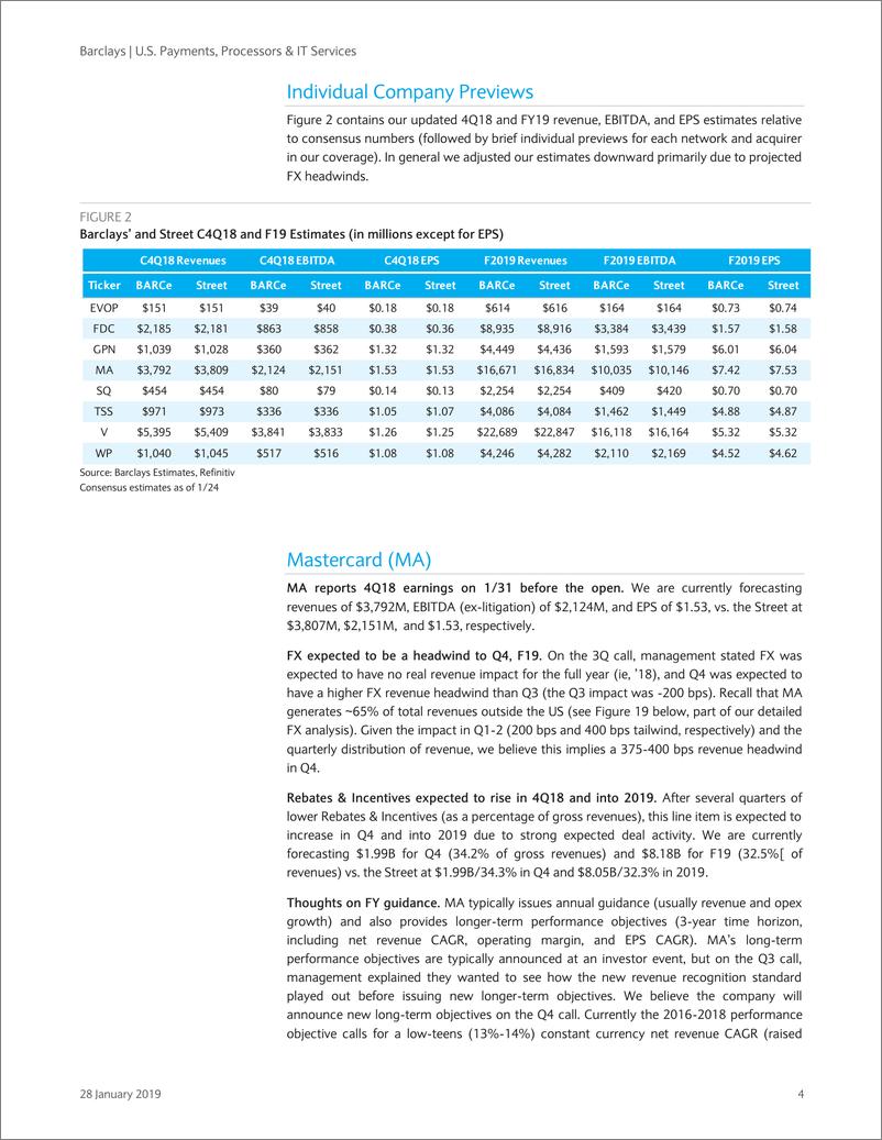 《巴克莱-美股-支付与IT服务业-美国支付、处理器与IT服务2018年Q4展望-2019.1.28-35页》 - 第5页预览图