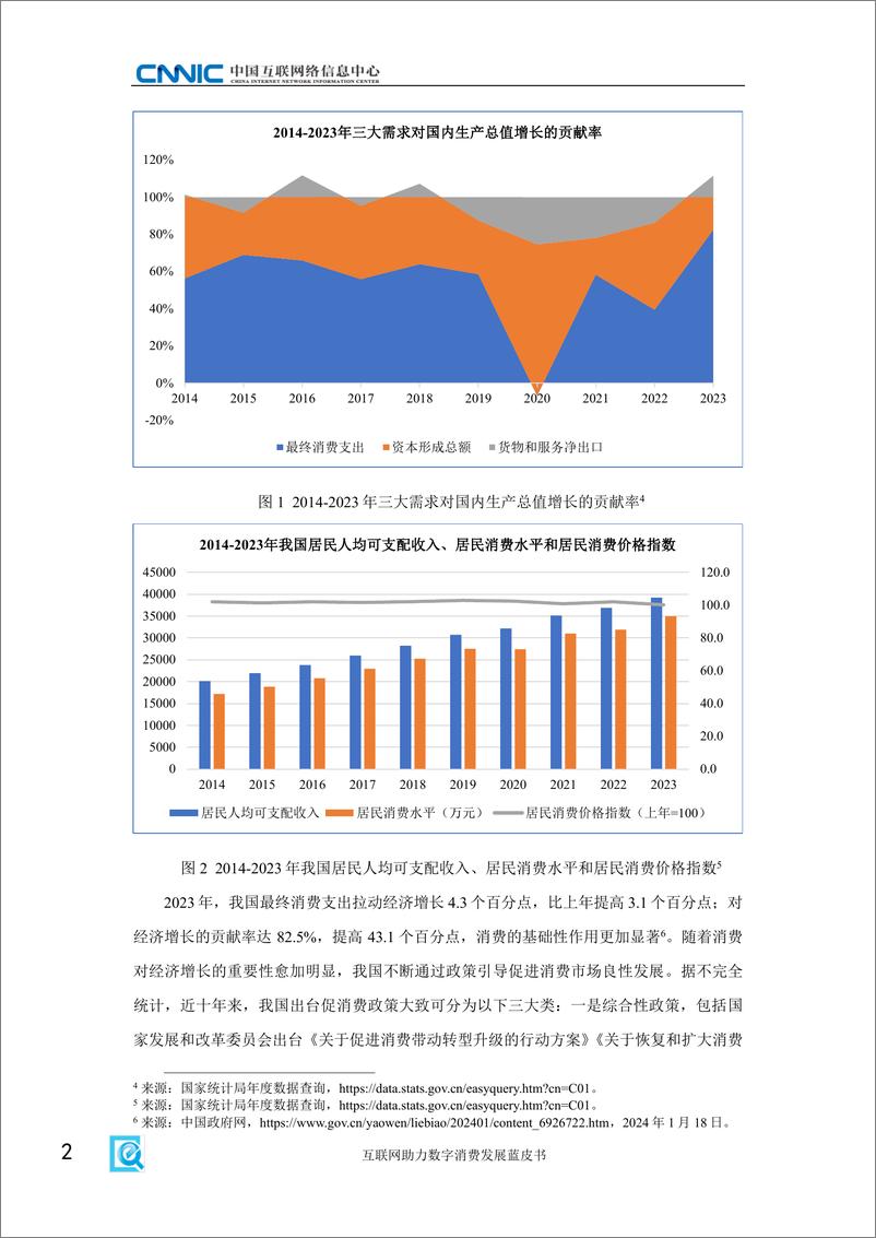 《中国互联网络信息中心：2024互联网助力数字消费发展蓝皮书》 - 第8页预览图