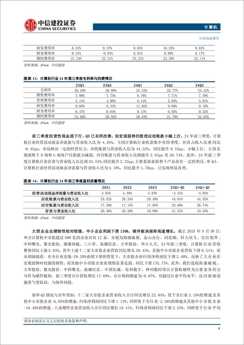 《计算机行业：计算机板块单三季度业绩增速环比改善-241103-中信建投-16页》 - 第6页预览图