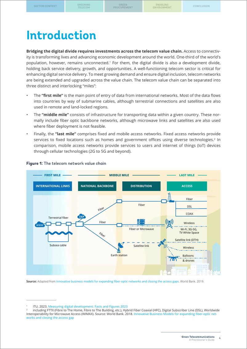《世界银行-绿色电信：更可持续网络的政策和实践——从业者指南（英）-2024-145页》 - 第8页预览图