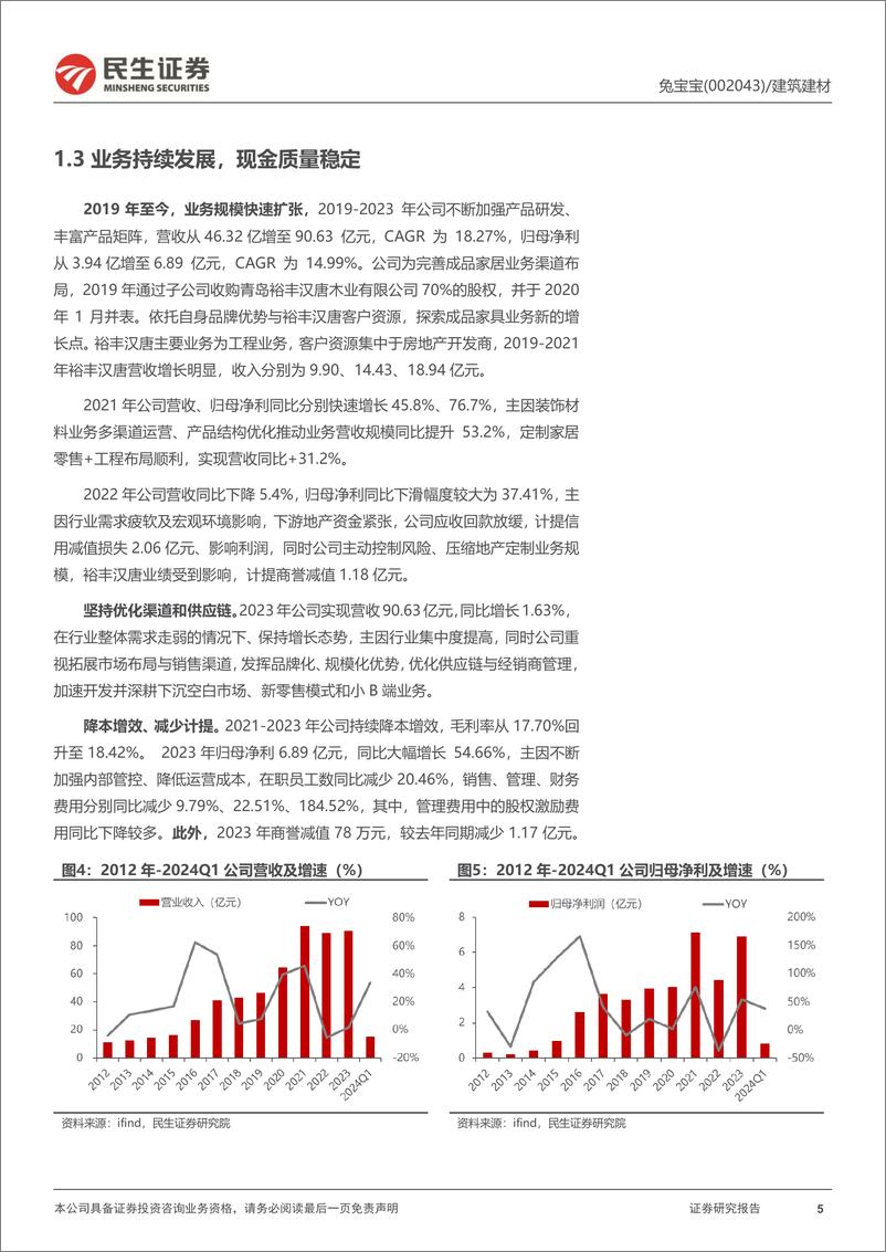 《民生证券-兔宝宝-002043-深度报告_家居新势力_现金奶牛_弯道超车》 - 第5页预览图