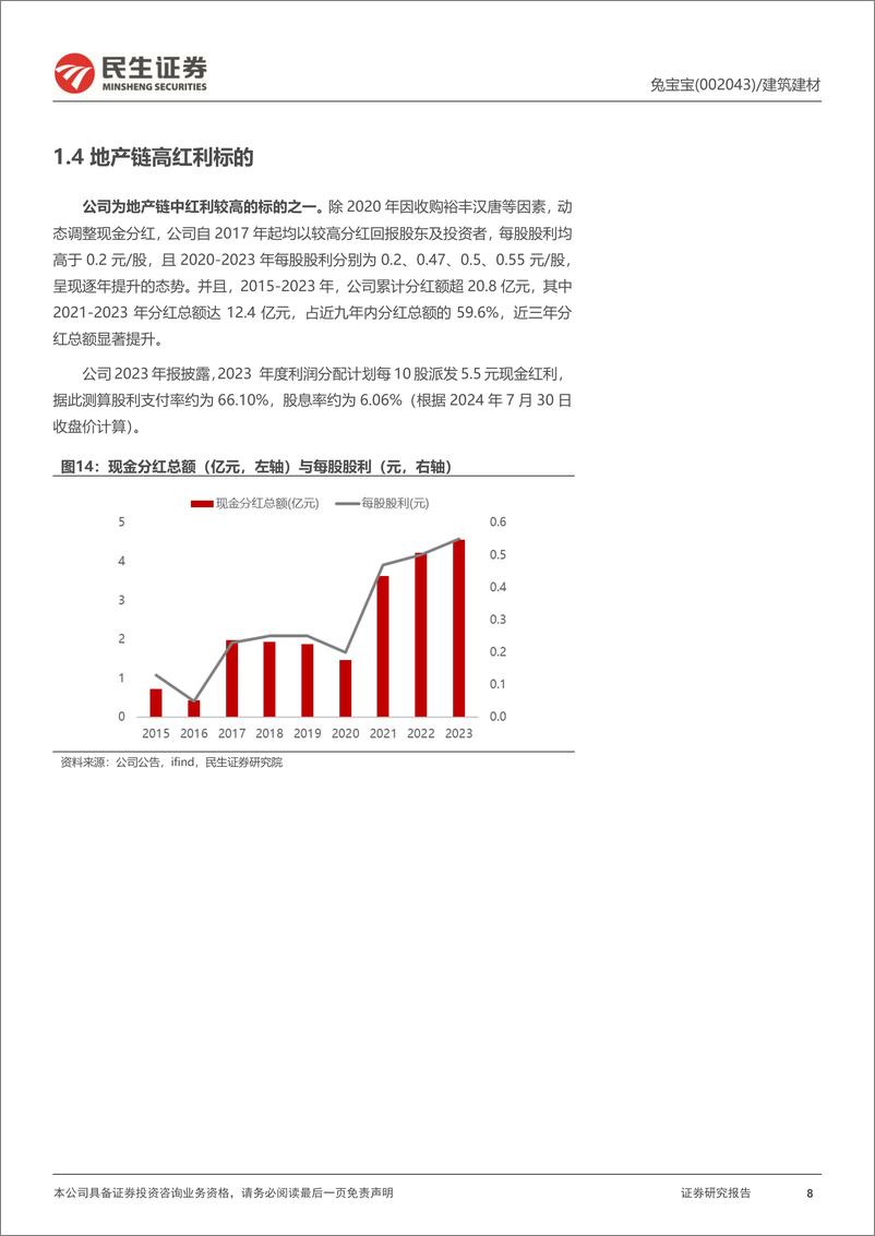 《民生证券-兔宝宝-002043-深度报告_家居新势力_现金奶牛_弯道超车》 - 第8页预览图