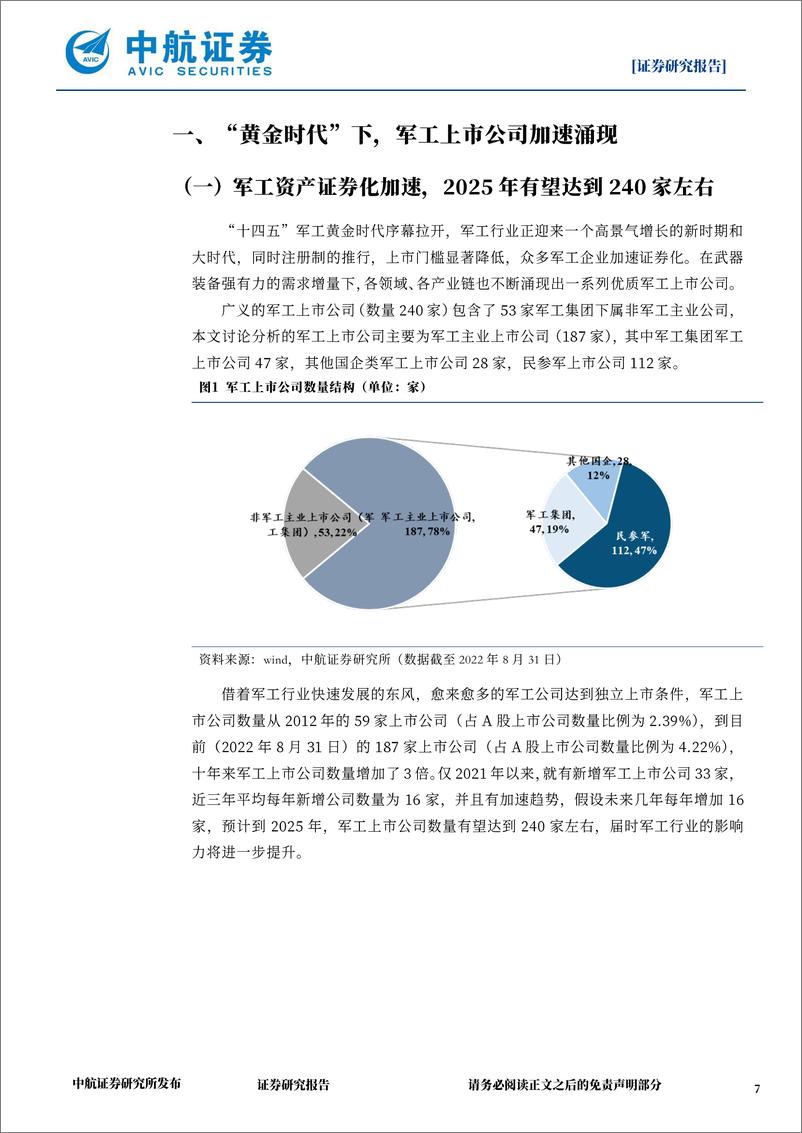 《中航证券：国防军工：军工行业投资图谱2022》 - 第7页预览图