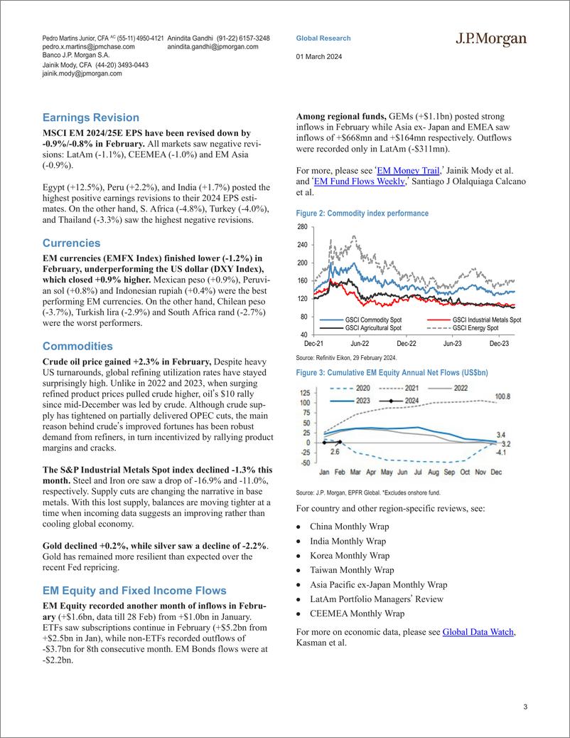 《JPMorgan-EM takes a “leap” forward Emerging Equity Market Wrap – Febr...-106801939》 - 第3页预览图