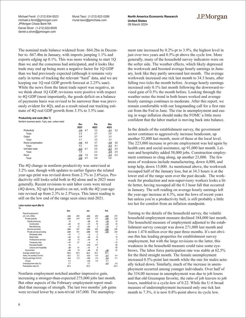 《JPMorgan Econ  FI-United States-106950418》 - 第6页预览图