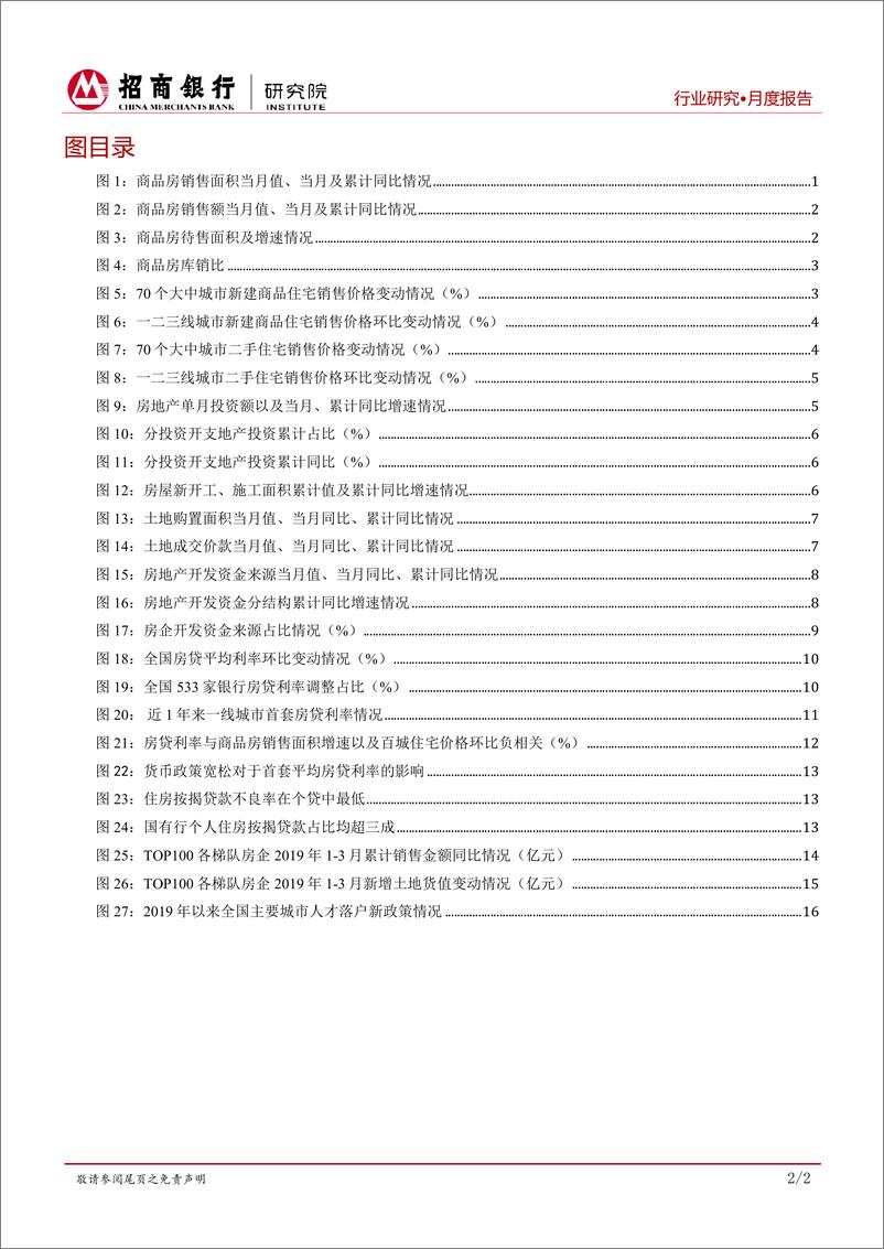 《房地产行业月度报告（2019年4月）：地产再现“小阳春”，房贷利率或难跌破基准线-20190422-招商银行-20页》 - 第4页预览图