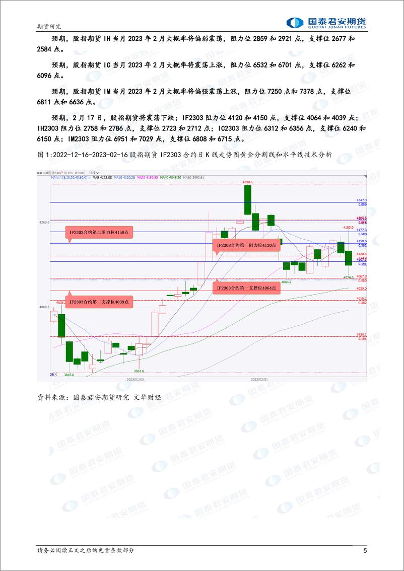 《股指期货将震荡下跌，铜、螺纹钢、铁矿石期货将震荡上涨，原油期货将震荡下跌-20230217-国泰君安期货-41页》 - 第6页预览图