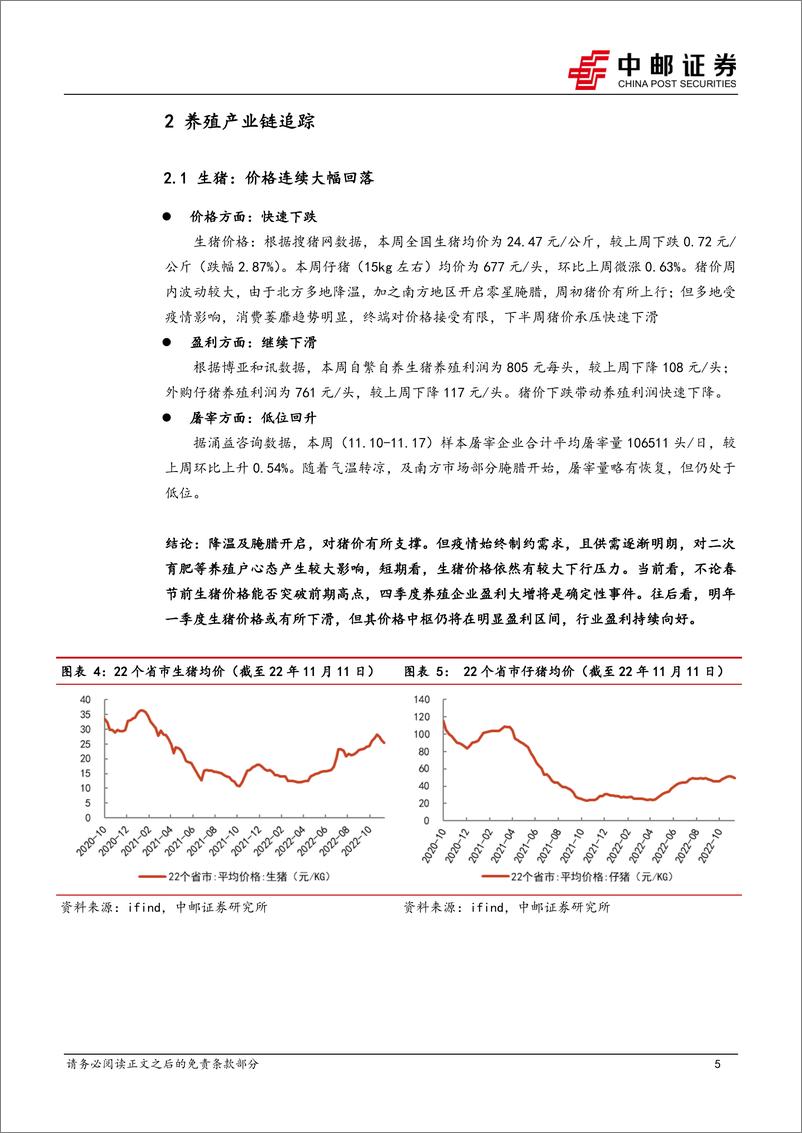 《农林牧渔行业周报：禽强猪弱，关注白羽景气度上行》 - 第5页预览图