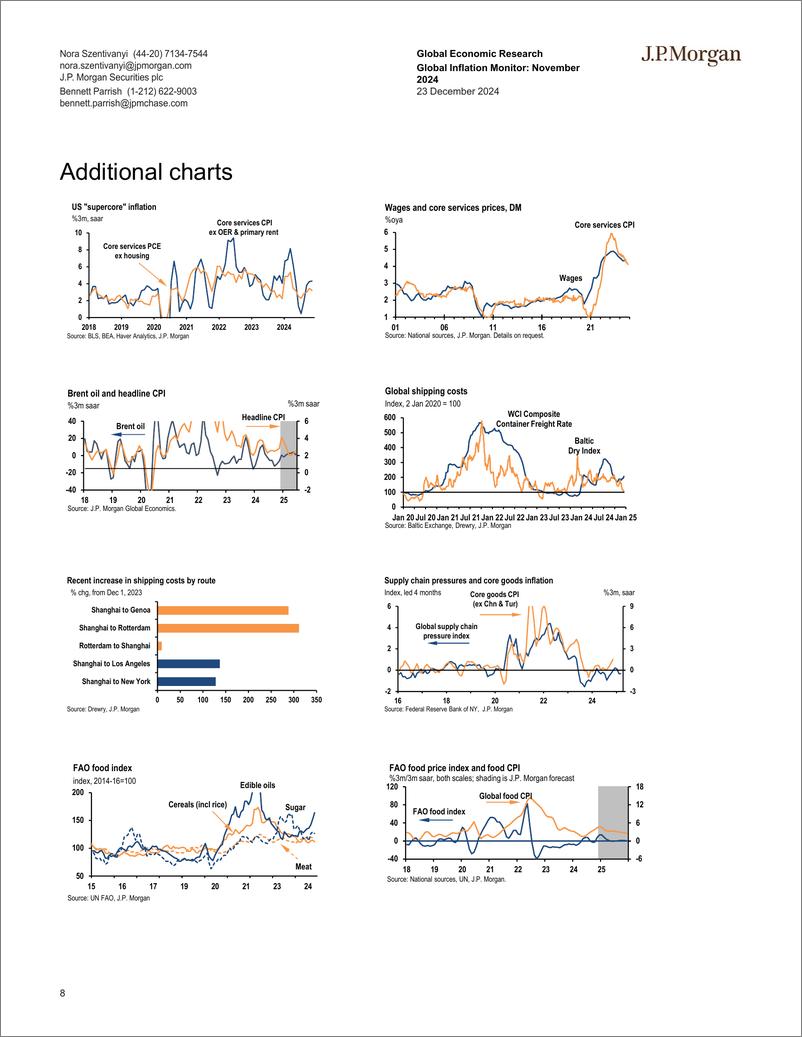 《JPMorgan Econ  FI-Global Inflation Monitor November 2024 A noisy narrowing in...-112355209》 - 第8页预览图