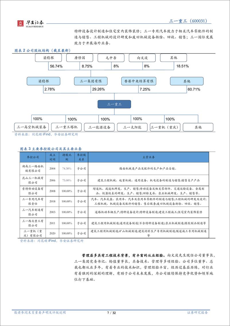 《三一重工(600031)领军工程机械市场，四大优势打开向上发展空间-240911-华安证券-32页》 - 第7页预览图