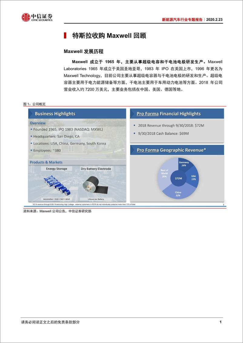 《新能源汽车行业专题报告：特斯拉自产电池猜想，从收购Maxwell说起-20200223-中信证券-18页》 - 第6页预览图