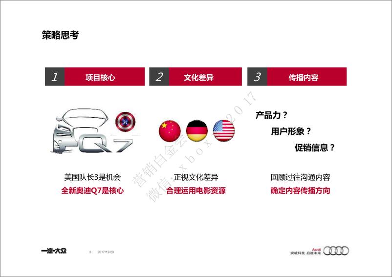 《2016年全新奥迪Q7媒介互动营销方案（美队3）》 - 第3页预览图