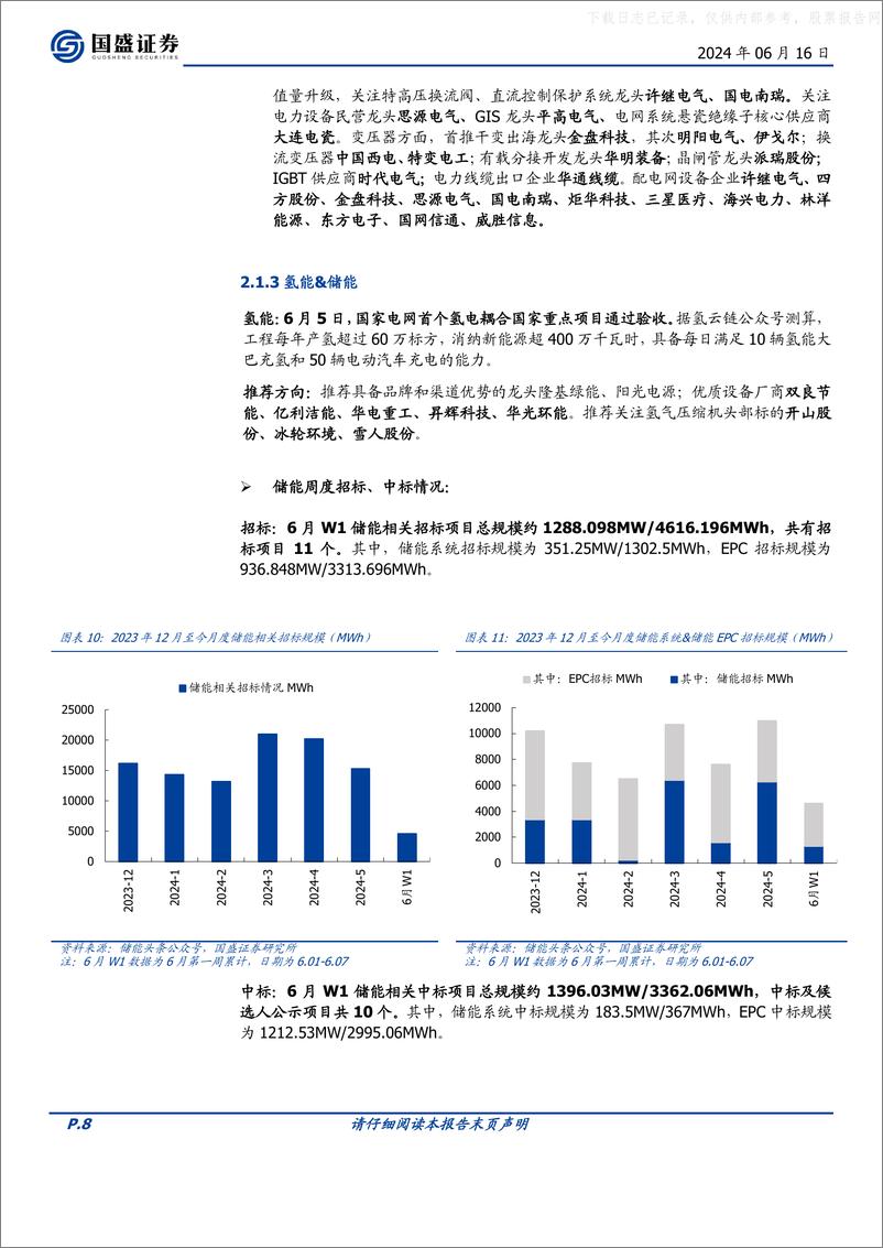 《电力设备行业_甘电入川直流特高压可研招标_深圳发布加快虚拟电厂发展相关措施-国盛证券》 - 第8页预览图