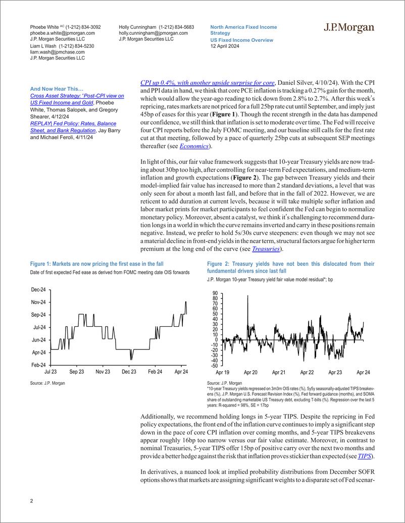 《JPMorgan Econ  FI-US Fixed Income Overview Third time is not a charm-107557160》 - 第2页预览图