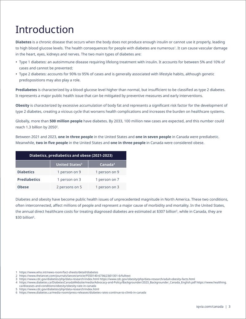 《艾昆纬-加拿大糖尿病和肥胖症的药物治疗-IQVIA关于2019-2023年药物利用数据的独立报告（英）-12页》 - 第3页预览图