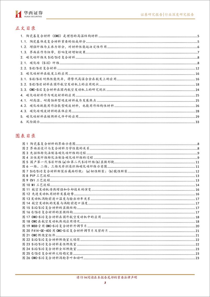 《国防军工行业军工新材料之碳化硅纤维：航空发动机热端结构理想材料-20220712-华西证券-35页》 - 第4页预览图