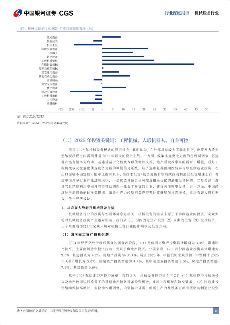 《机械行业2025年度策略报告：内需复苏与新质生产力共舞-250102-银河证券-91页》 - 第7页预览图