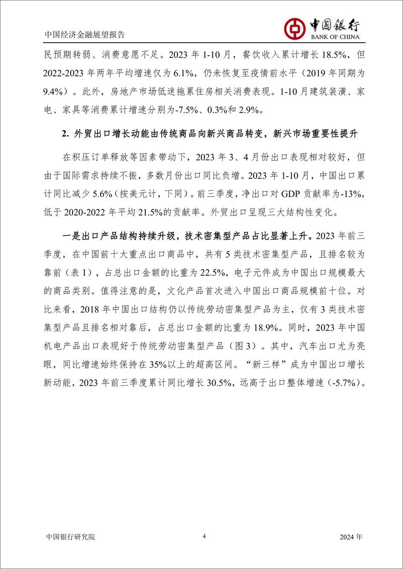 《中国银行研究院：中国银行中国经济金融展望报告（2024年年报）》 - 第6页预览图