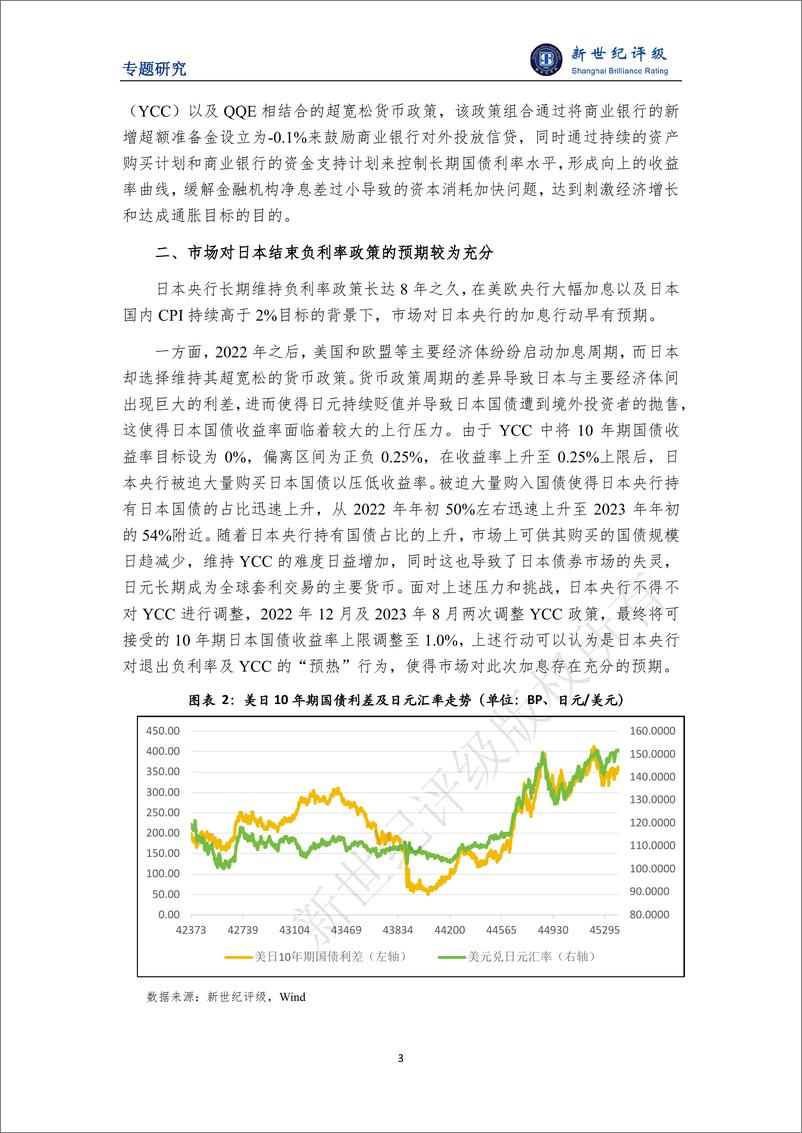 《简析日本货币政策正常化对全球经济的影响-7页》 - 第3页预览图