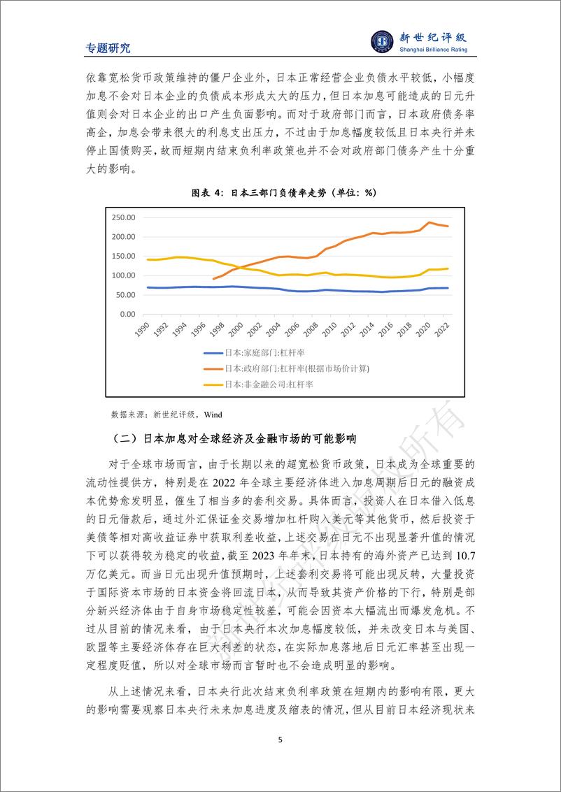 《简析日本货币政策正常化对全球经济的影响-7页》 - 第5页预览图