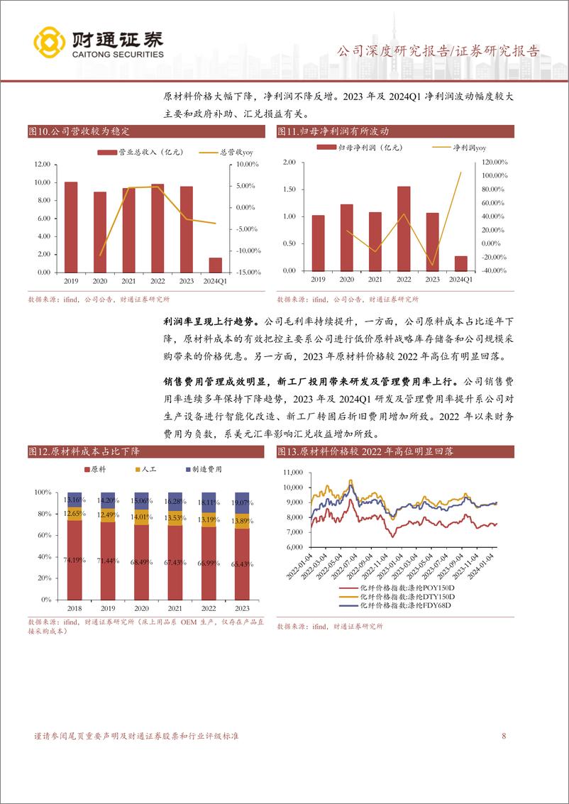 《真爱美家(003041)智能工厂降本增效，地毯业务开启第二增长曲线-240512-财通证券-26页》 - 第8页预览图