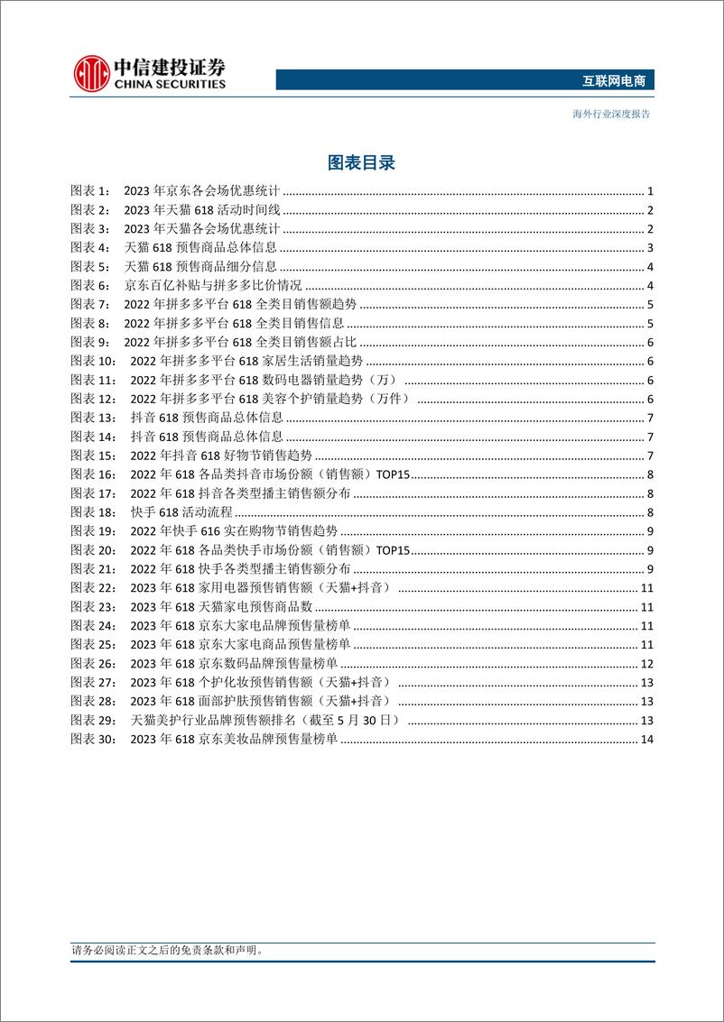 《互联网电商行业：618大促序幕拉开，预售期间多点开花-20230613-中信建投-24页》 - 第5页预览图