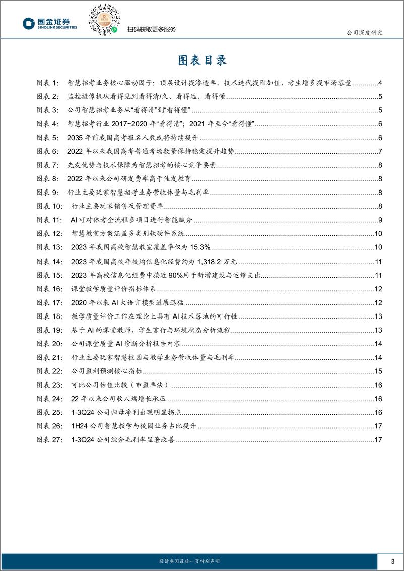 《竞业达(003005)公司深度研究：智慧教育双轮驱动，AIGC报告业务落地-241125-国金证券-20页》 - 第3页预览图